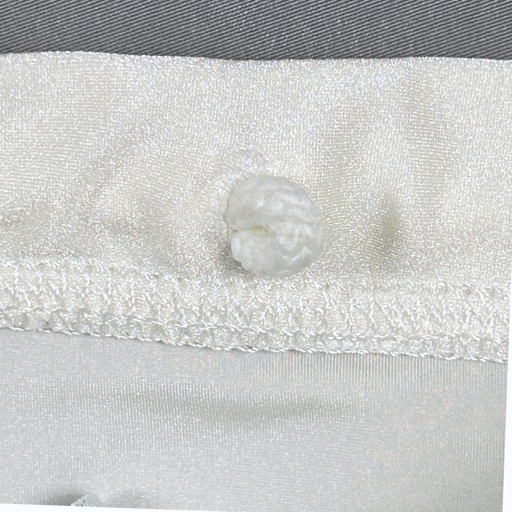 VTG Adams USA Football Girdle‎ Mens Small White Compression Shorts Pockets NWT - Picture 4 of 4